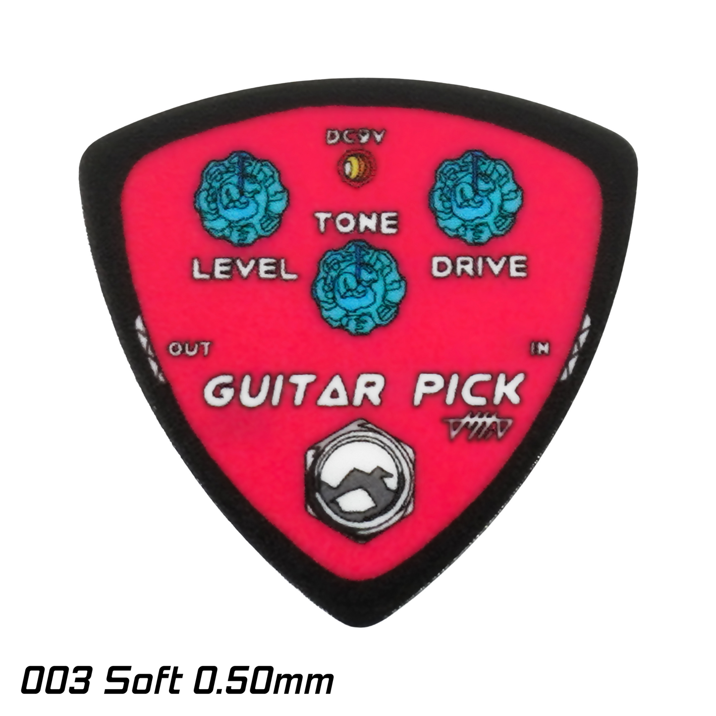 Animals Pedal Custom Illustrated Pick by アカサカハル