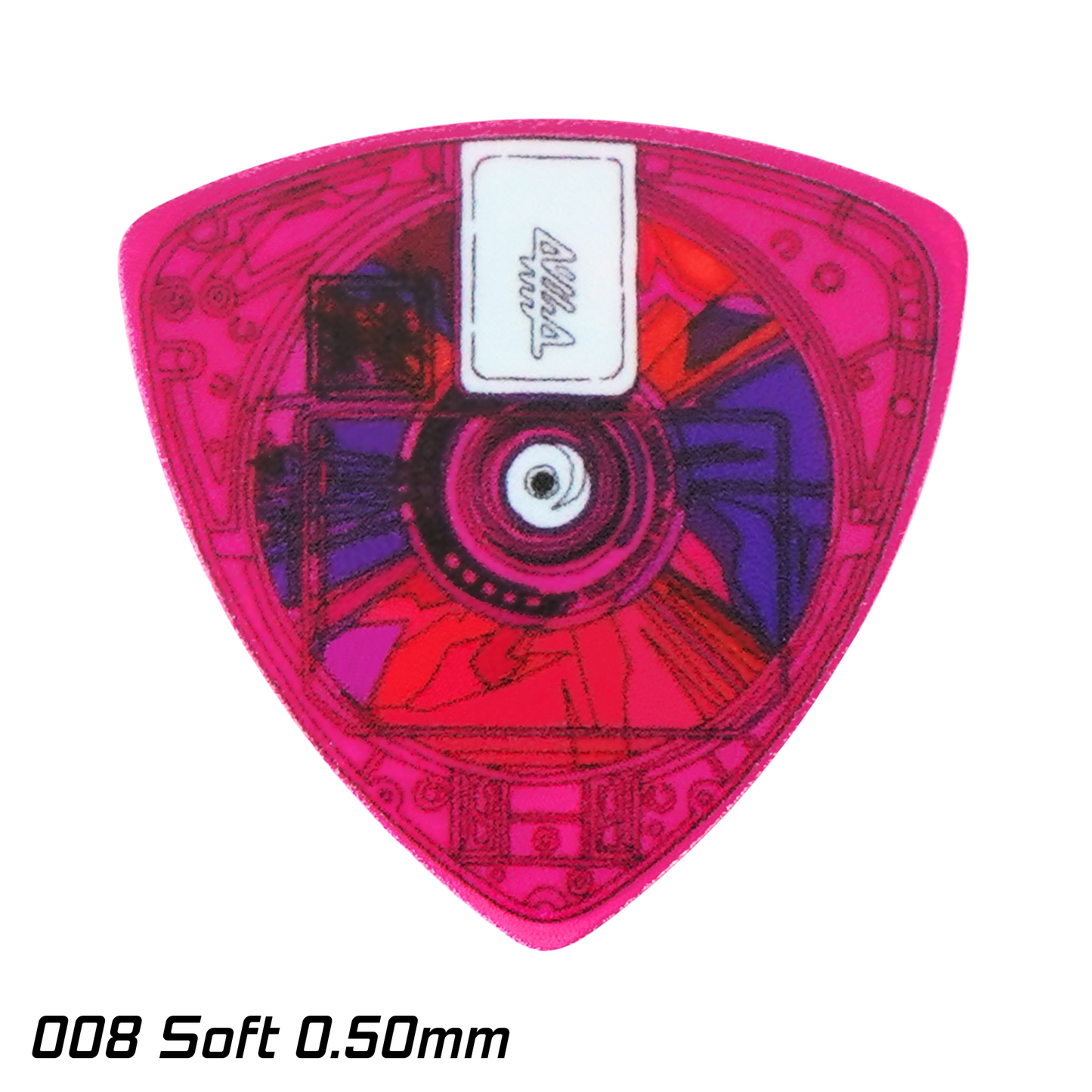 Animals Pedal Custom Illustrated Pick by アカサカハル